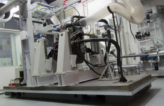 Dinamômetro de bancada para ensaios de motores Diesel e de ignição por centelha com potência de 400 kW